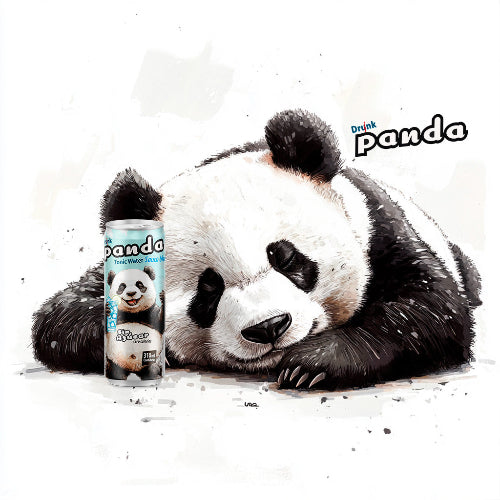 4 Pack Panda Tonic Sauco Blue sin azúcar lata 310ml