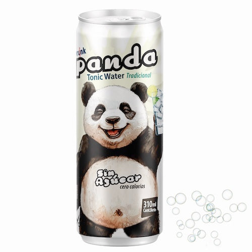 4Pack Panda Tonic Tradicional, sin azúcar lata 310ml