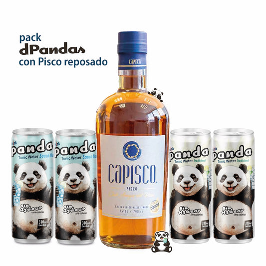 Pack Panda + Pisco Reposado