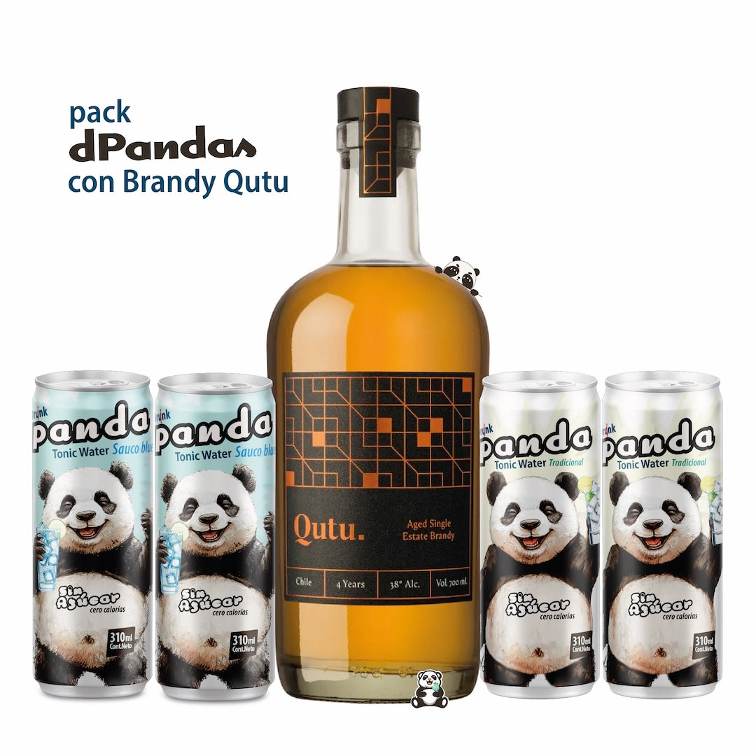 Pack Panda + Brandy Qutu